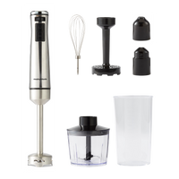 Morphy Richards Hand Blender Set Hand Blender 1000W with Masher Black product image