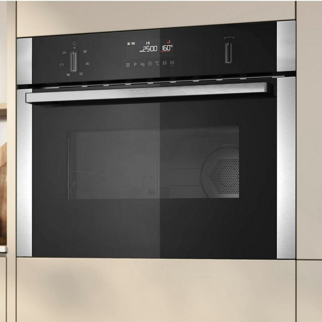 NEFF N50 45cm Built-In Combination Microwave Oven | C1AMG84N1B NEFF Oven Euronics Ireland