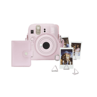 FUJIFILM instax mini 13 Accessory Kit Candy Pink - accessory kit overview; camera shown for illustration and sold separately