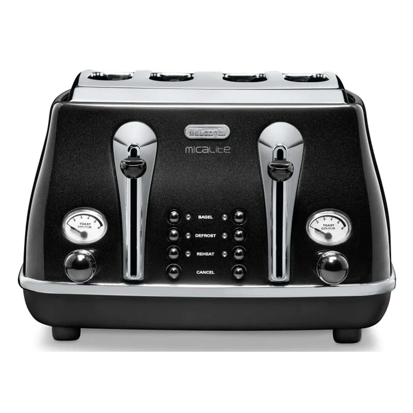 De’Longhi Icona Micalite 4-Slice Toaster | CTOM4003.BK