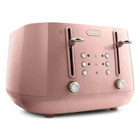 De’Longhi Eclettica 4-Slice Toaster – Pink | CTY4003.PK