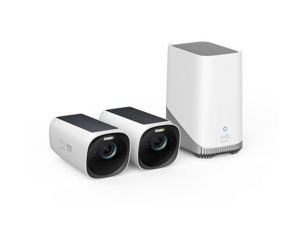 Eufy Security EufyCam 3 Kit 4K Cameras and Homebase | T88713W1