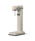 Aarke Carbonator 3 sparkling water maker in Sand — 45-degree front view