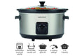 Morphy Richards 6.5L Stainless Steel Slow Cooker