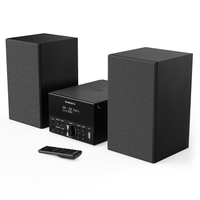 Oakcastle DAB150 DAB/FM Radio Hi-Fi System, Black - official product image