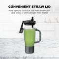 Ninja BlendBOSS Tumbler Blender 710ml - Onyx - straw lid