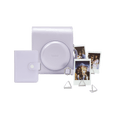 FUJIFILM instax mini 13 Accessory Kit Dreamy Purple - case and photo album; camera shown for illustration and sold separately
