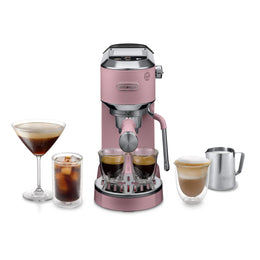De'Longhi Dedica Duo Espresso Machine with Cold Brew - Pink | EC890.PK