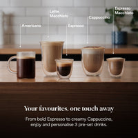 De'Longhi La Specialista Arte Espresso Machine - White - drinks you can make