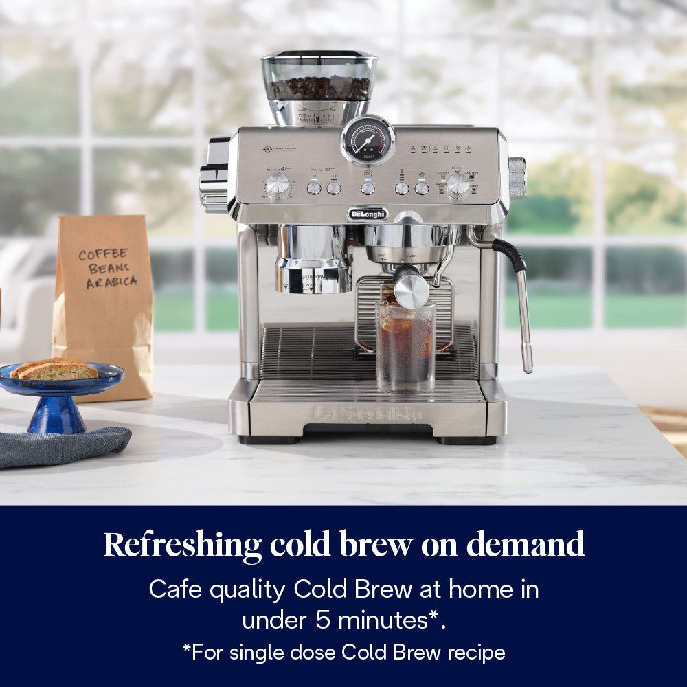 De'Longhi La Specialista Opera - Stainless Steel - cold brew in under 5 minutes