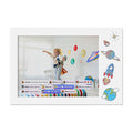 myFirst Frame Doodle 9 - 9" E-Ink Drawing Tablet with Tracing Overlay - White | 256-FF0901SA-WE01