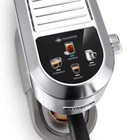 De'Longhi Dedica Duo with Advanced Milk Steam Wand & Cold Brew Option - Stainless Steel