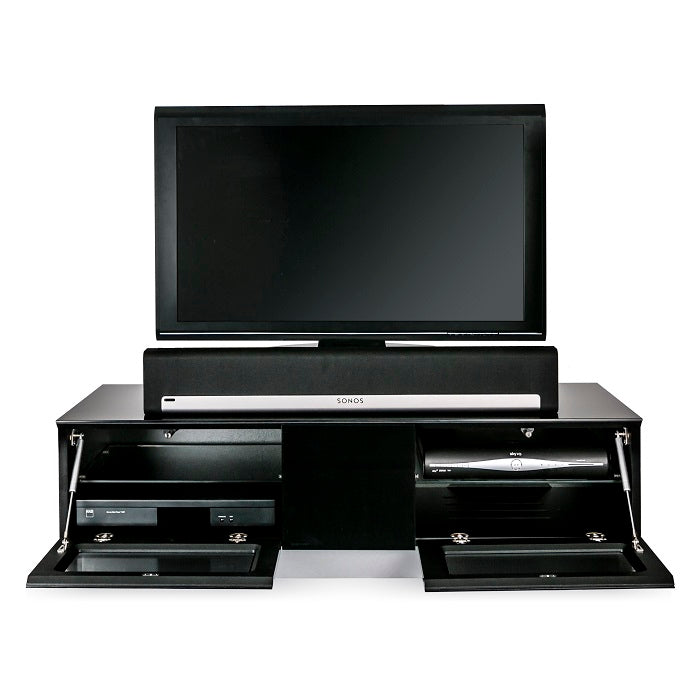 Alphason Design First Element Modular 1250mm, Up to 60" - Black TV Stand