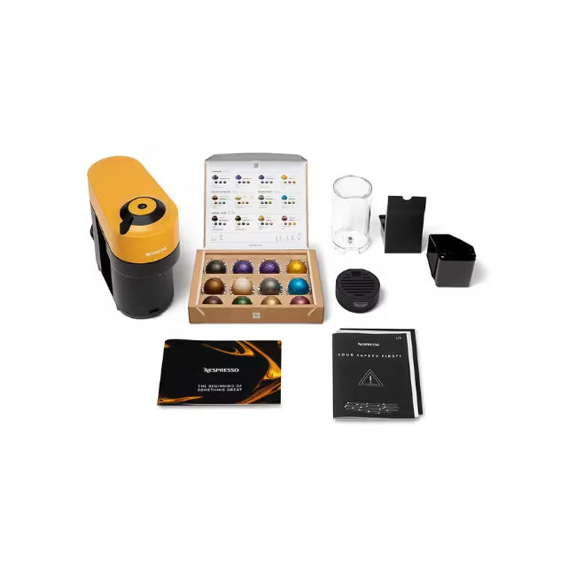 De’Longhi Nespresso Vertuo Pop Capsule Coffee Machine - Yellow – view 6
