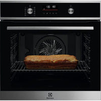 Electrolux 60 cm Built‑In Pyrolytic Multifunction Oven Stainless Steel | EOF6P46X
