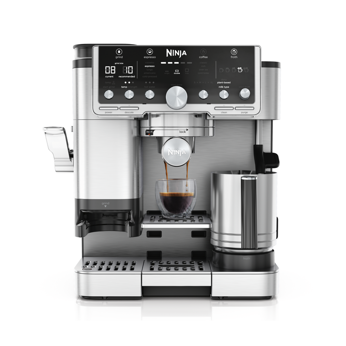 Ninja Luxe Cafe Pro Espresso Machine Black on Black product image