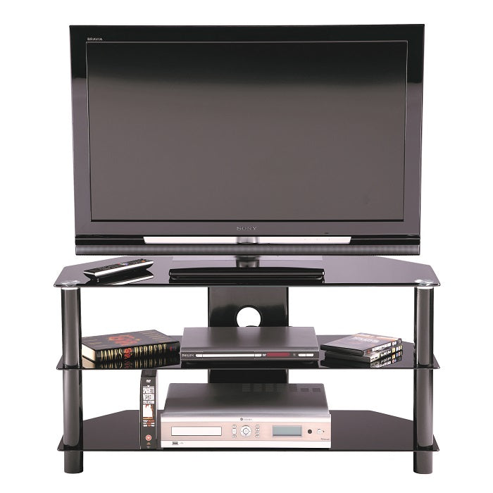 Alphason Essentials 1000mm, Up to 42" - Black | ESS1000/3-BLK1/1