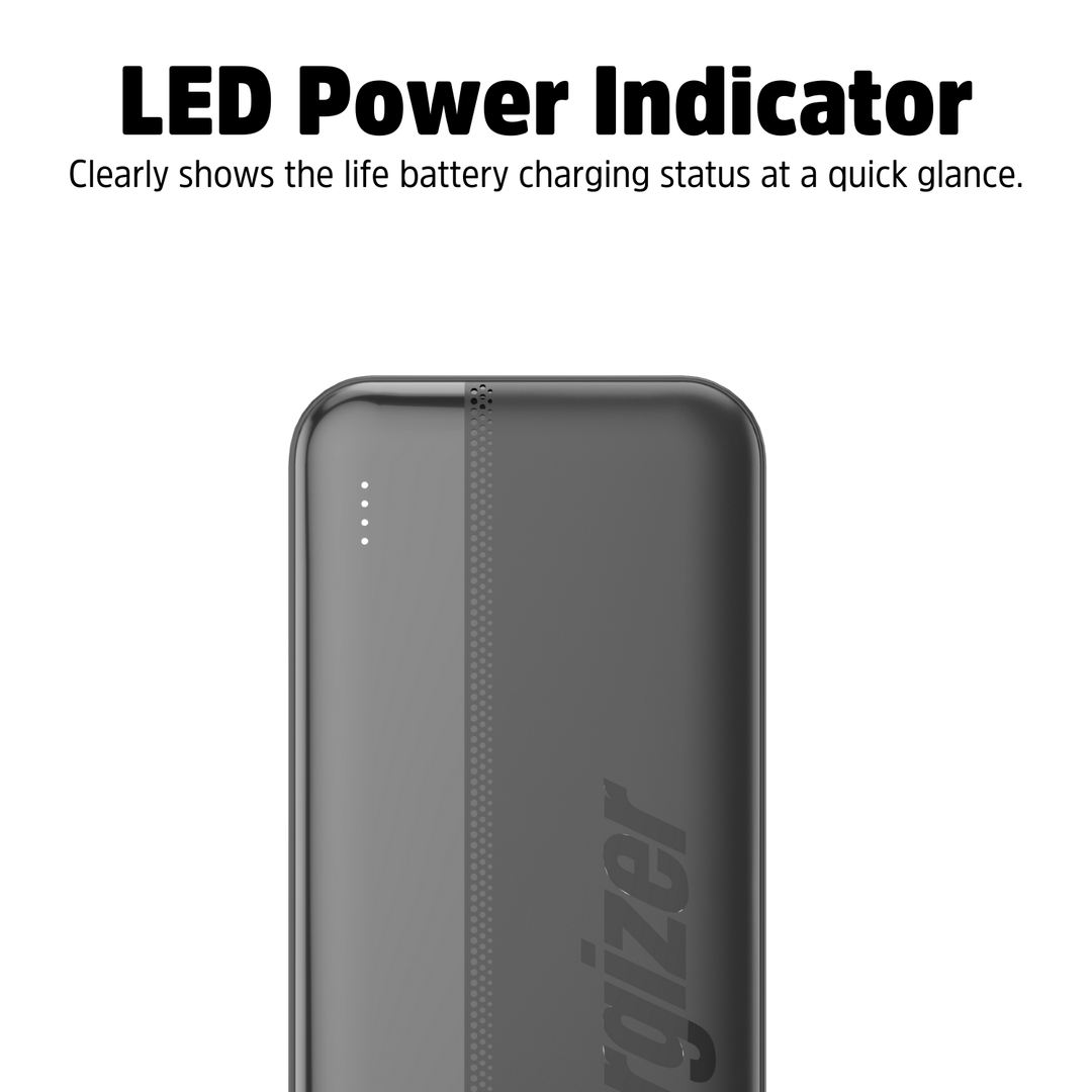 Energizer Power Bank 20,000mAh USB-C | UE20050C Energizer Powerbank Euronics Ireland