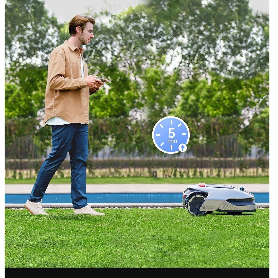 Dreame Robotic Mower A1 Pro with 3D Omnidirectional Obstacle Avoidance | MLLA7210 Dreame Robot Lawnmower Euronics Ireland