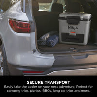 Ninja FrostVault 30QT/28L Wheeled Cooler with Dry Zone Slate Grey product image