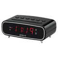 Groov-e Rise FM Alarm Clock Radio Black product image