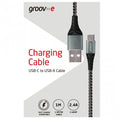 Groov-e USB-C to USB-A Charging Cable 1m Braided product image