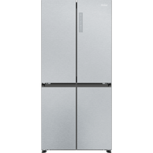 Haier Cube 83 Series American Fridge Freezer – Silver | HCR3818ENMG