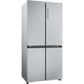 Haier Cube 83 Series American Fridge Freezer – Silver | HCR3818ENMG Haier Fridge Freezer Euronics Ireland
