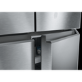 Haier Cube 83 Series American Fridge Freezer – Silver | HCR3818ENMG Haier Fridge Freezer Euronics Ireland