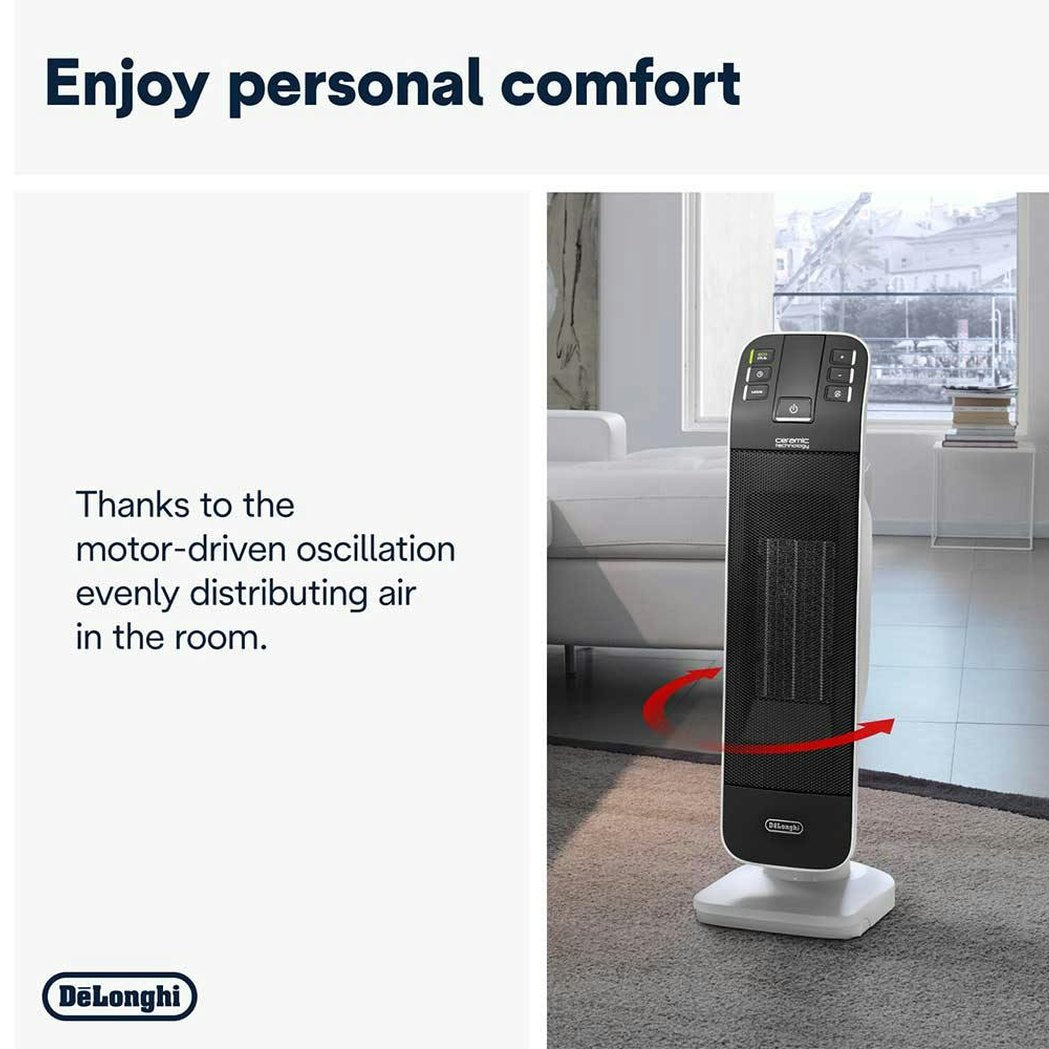 De’Longhi Tower Ceramic Fan Heater 2 kW | HFX65V20