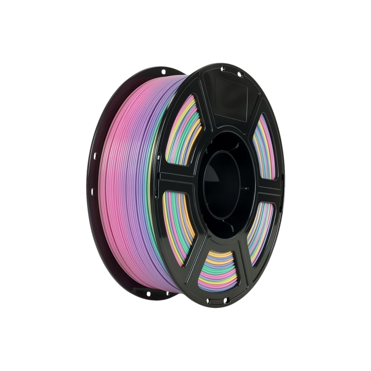 Flashforge HS PLA Rainbow 3D Printing Filament 1.75mm 1kg - Rainbow Candy - 1kg spool