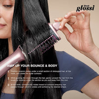 Shark Glossi 2-in-1 Hot Tool & Air Glosser Brush Lychee product image
