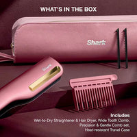 Shark SilkiPro Straight Hair Straightener & Dryer with Case Rose Petal product image