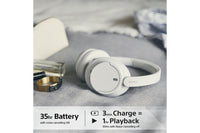 Sony WH-CH720N Over-Ear Wireless Noise Cancelling Headphones – White | WHCH720NW.CE7