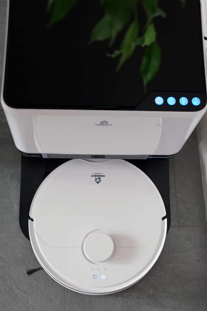 Homebot Glider Robot Vacuum and Mop with Self-Empty Station | HB-RV-GLI-IE