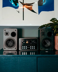 Majority Homerton Hi-Fi Internet Radio Music System, Black - official product image