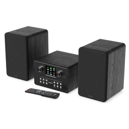 Majority Homerton Hi-Fi Internet Radio Music System, Black | 1000003061