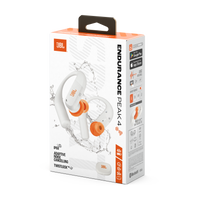 JBL Endurance Peak 4 True Wireless Sport Earbuds White product image