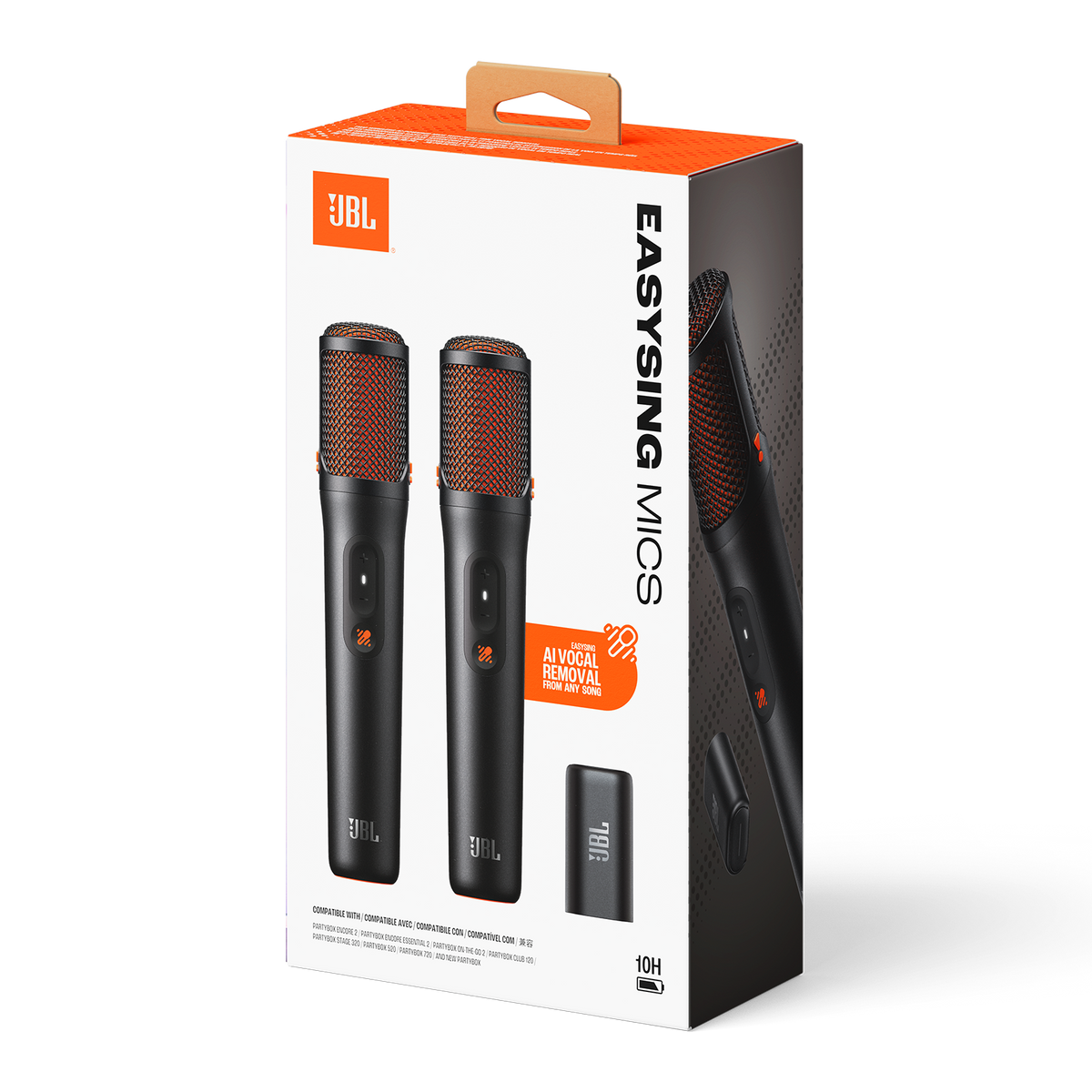 JBL EasySing Mics Wireless Microphone System product image