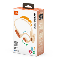 JBL Junior Free Kids Wireless Open-Ear Headphones Peach product image