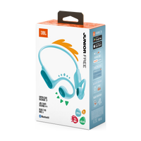 JBL Junior Free Kids Wireless Open-Ear Headphones Teal product image