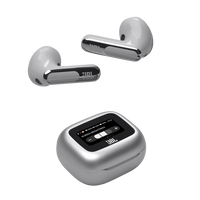 JBL Live Flex 3 True Wireless Noise-Cancelling Open-Stick Earbuds | JBLLIVEFLEX3SIL
