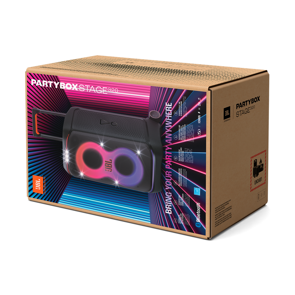 JBL PartyBox Stage 320 Party Speaker product image