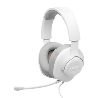 JBL Quantum 100 M2 Gaming Wired Over-Ear Headphones White product image