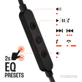 JBL Tune 305C Wired USB-C Earbuds Black product image