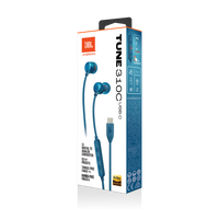 JBL Tune 310C Wired USB-C Earbuds Blue product image