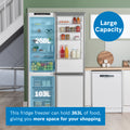 Bosch Series 4 363L 60cm Frost Free Fridge Freezer | KGN392LDFG