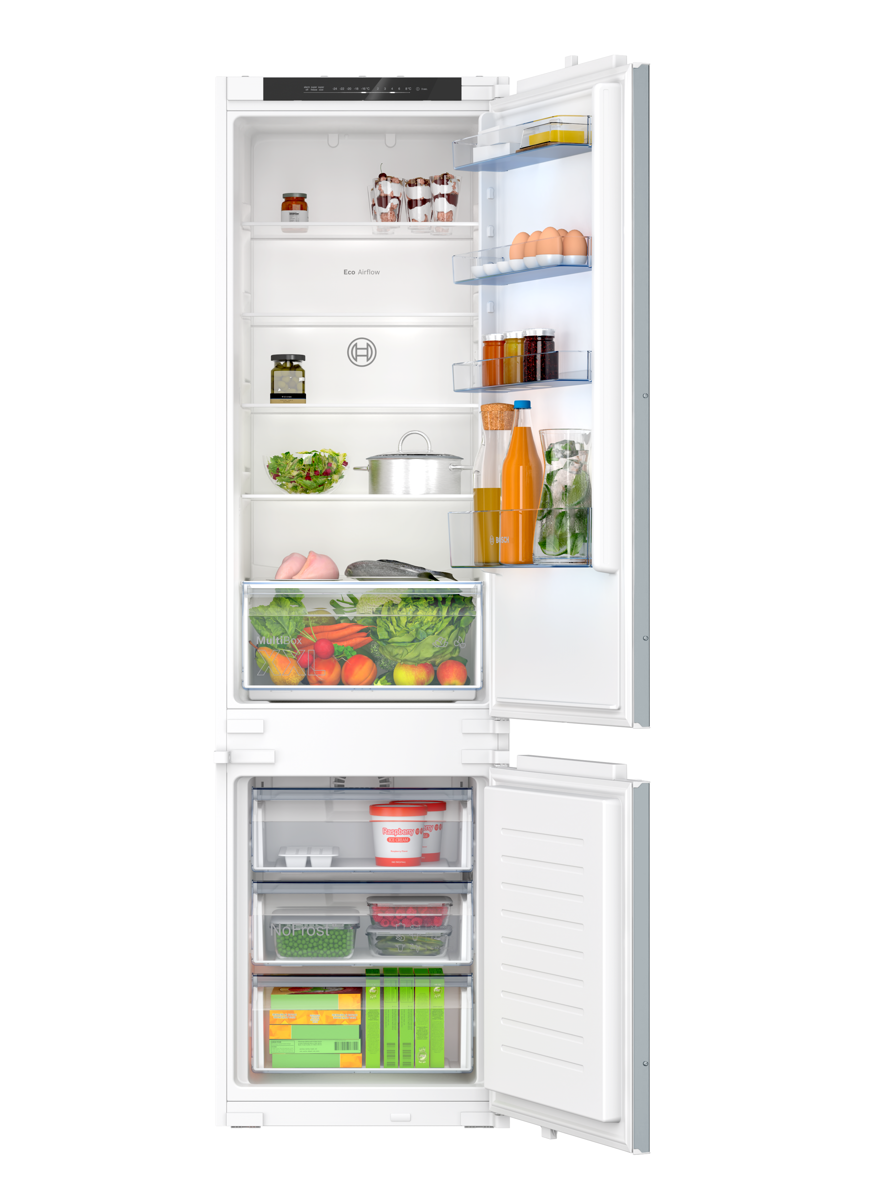 Bosch Series 2 290L Built-In Frost Free Fridge Freezer | KIN96NSE0G