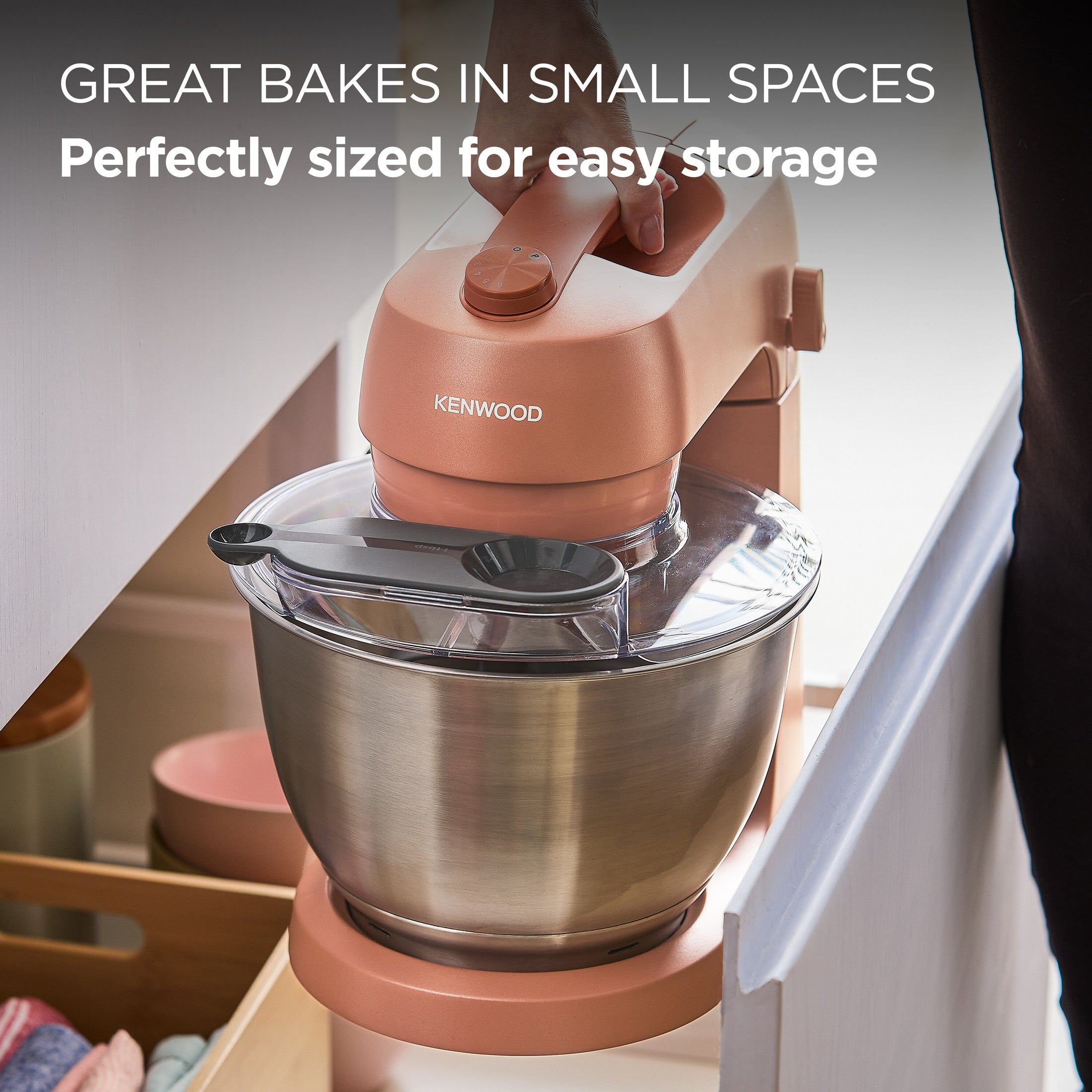 Kenwood Go Stand Mixer — Clay Red | KZM35.000RD