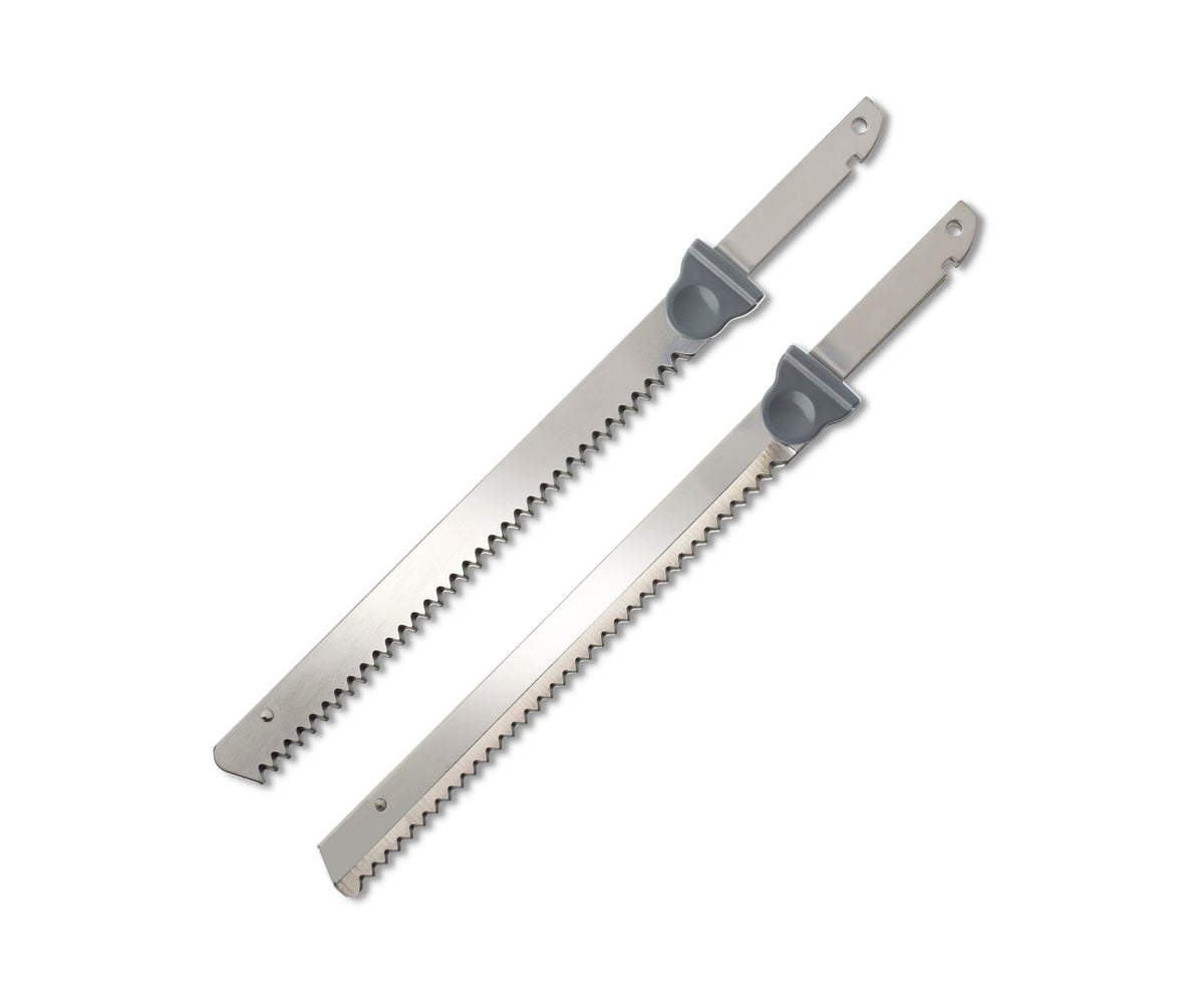 Kenwood Electric Knife - White - pair of stainless steel serrated blades
